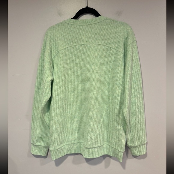 Teal green bubble material Lululemon all yours sweatshirt - Picture 4 of 5